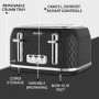 Breville Curve 4 Slice Toaster - Black