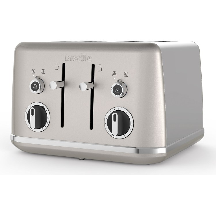 Breville VTT851 Lustra Four Slice Toaster - Shimmer Cream