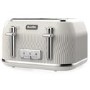 Breville VTT891 Flow 4 Slice Toaster - Cream