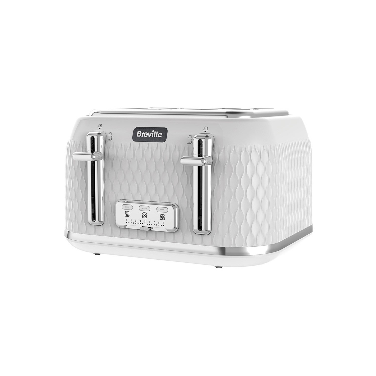 Breville Curve 4 Slice Toaster - White