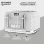 Refurbished Breville Curve 4 Slice Toaster White