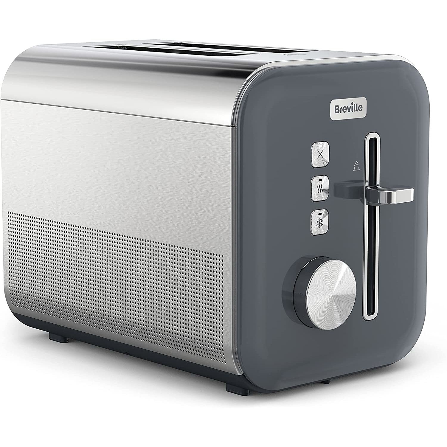 Breville High Gloss 2 Slice Toaster - Grey