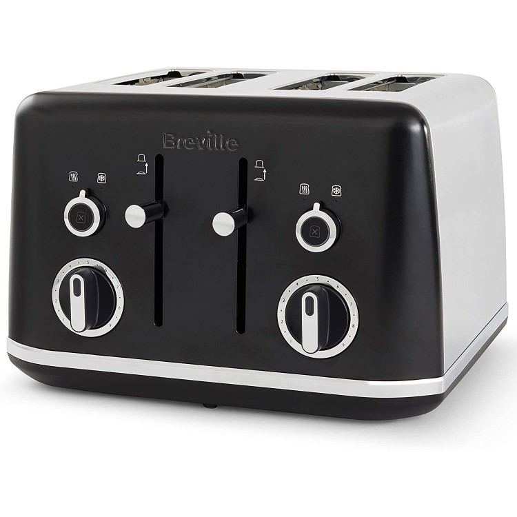 Breville VTT969 Lustra 4 Slice Toaster - Black