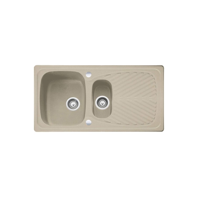 Leisure Sinks VUN9502CH UniLine Velstra 950x508 1.5 Bowl Champagne