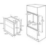 Refurbished Stoves SGB700PS 60cm Double Built Under Gas Oven Black