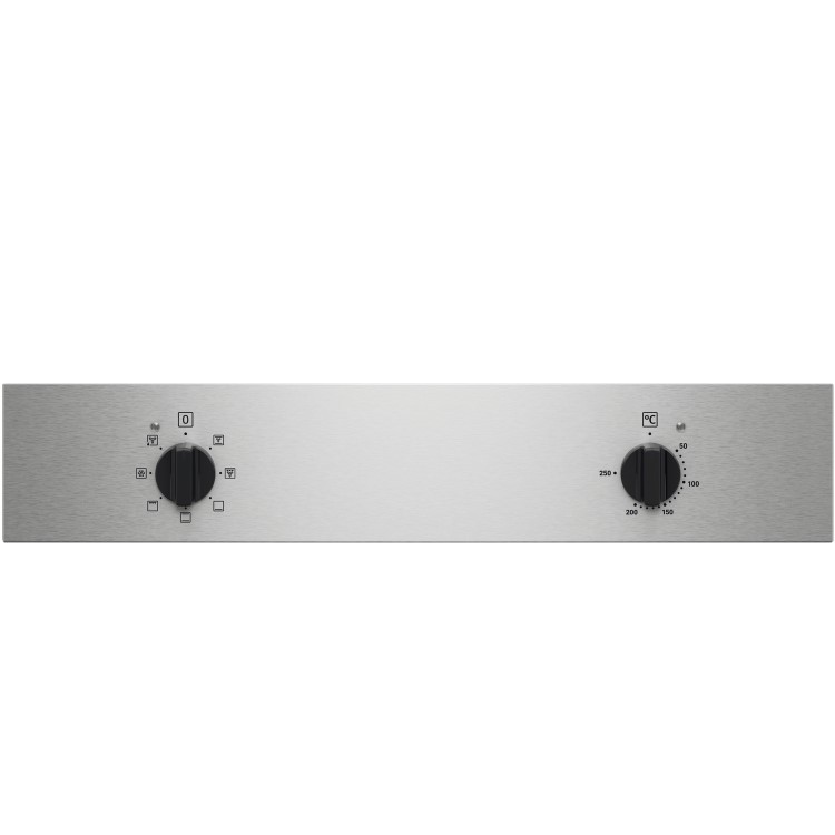 Zanussi Electric Single Fan Oven & Gas Hob Pack - Stainless Steel