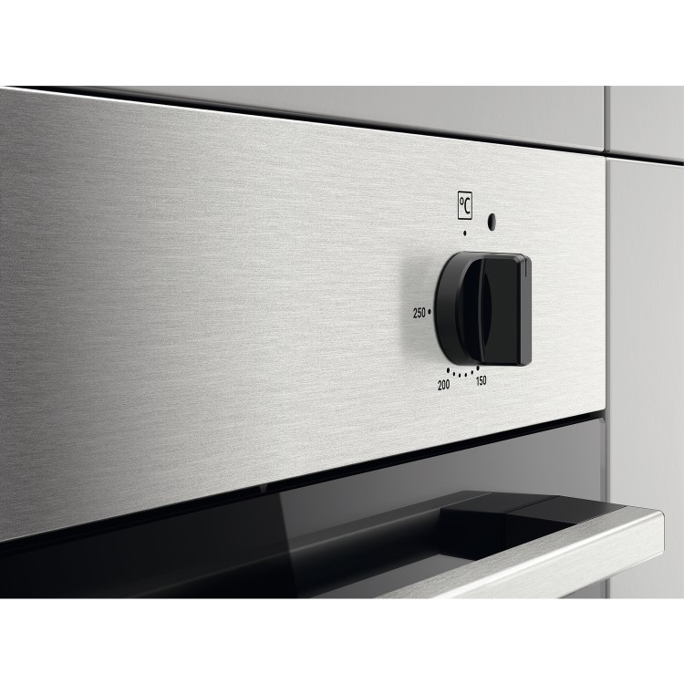 Zanussi Electric Single Fan Oven & Gas Hob Pack - Stainless Steel