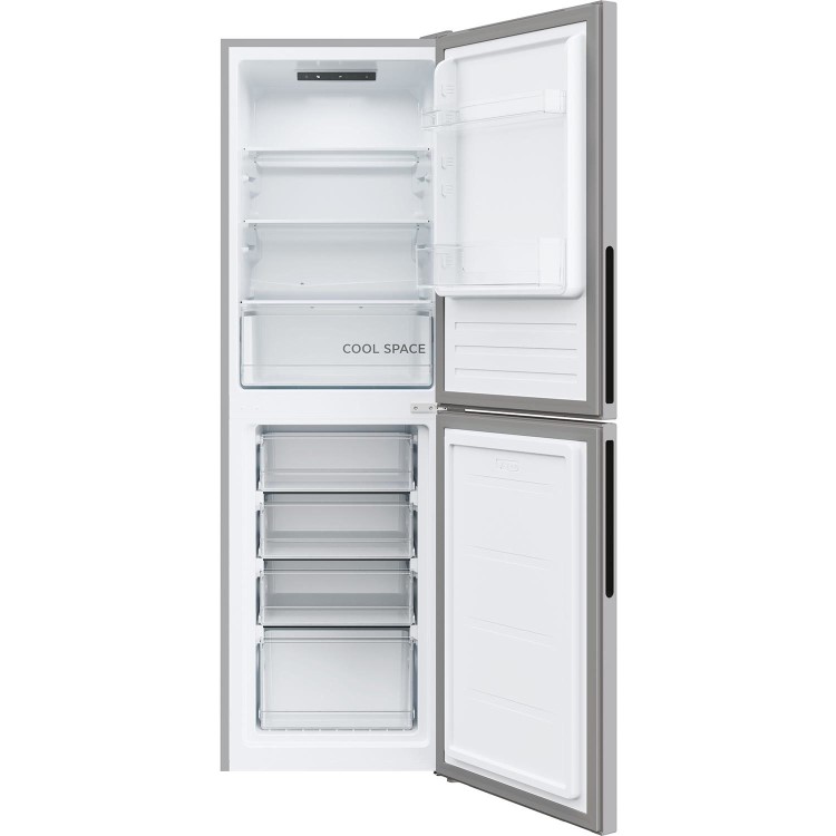 Hoover 252 Litre 50/50 Freestanding Fridge Freezer - Silver