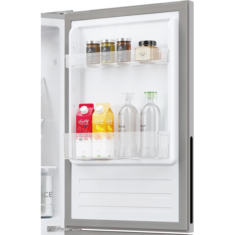 Hoover 252 Litre 50/50 Freestanding Fridge Freezer - Silver