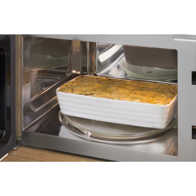 Swan SM22080BLN 25L 900W Retro Design Freestanding Digital Combination Microwave in Blue