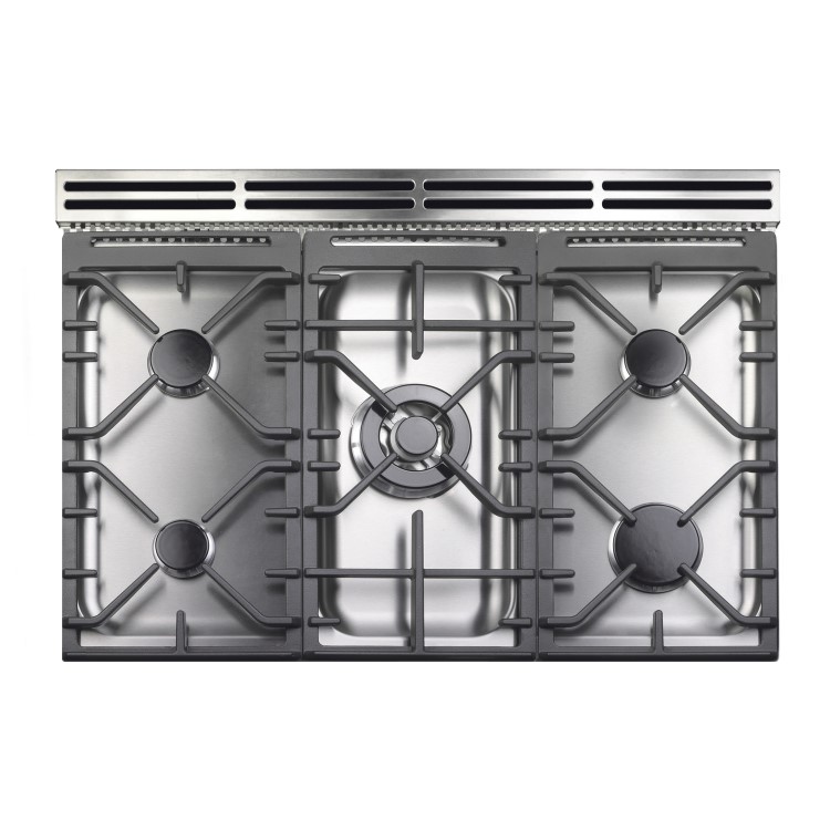 Rangemaster Elise 90cm Dual Fuel Range Cooker - Black