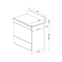 Smeg TR90P9 90cm Victoria Gloss Cream Single Cavity Dual Fuel Traditional Cooker