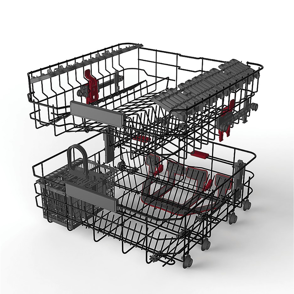 Whirlpool WFC3C24PX 14 Place Freestanding Dishwasher with Quick Wash