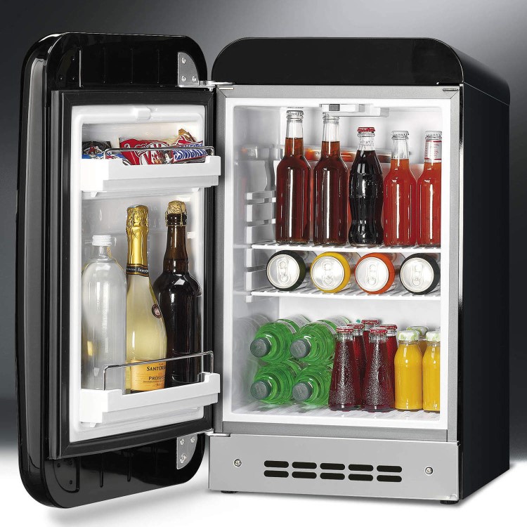 Smeg FAB5RUJ1 40cm 50s Style Union Jack Right Hand Hinged Minibar