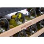 Rangemaster 46 Bottle Capaciy Wide Dual Zone Wine Cooler - Stainless Steel