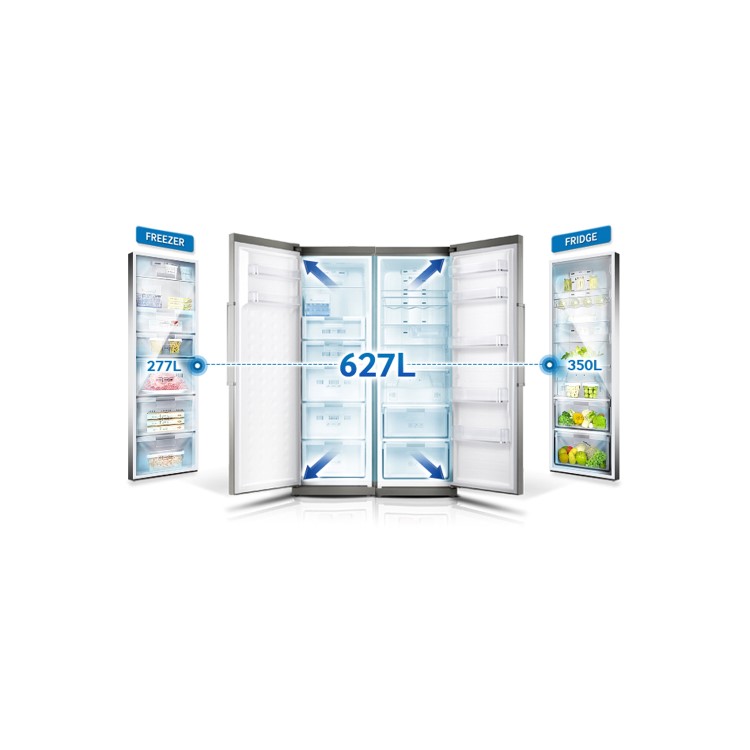 Samsung RR35H61657F Freestanding Upright Fridge Stainless Steel