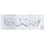 Daewoo RN408NS 187x60cm 304 litre frost free fridge freezer Silver