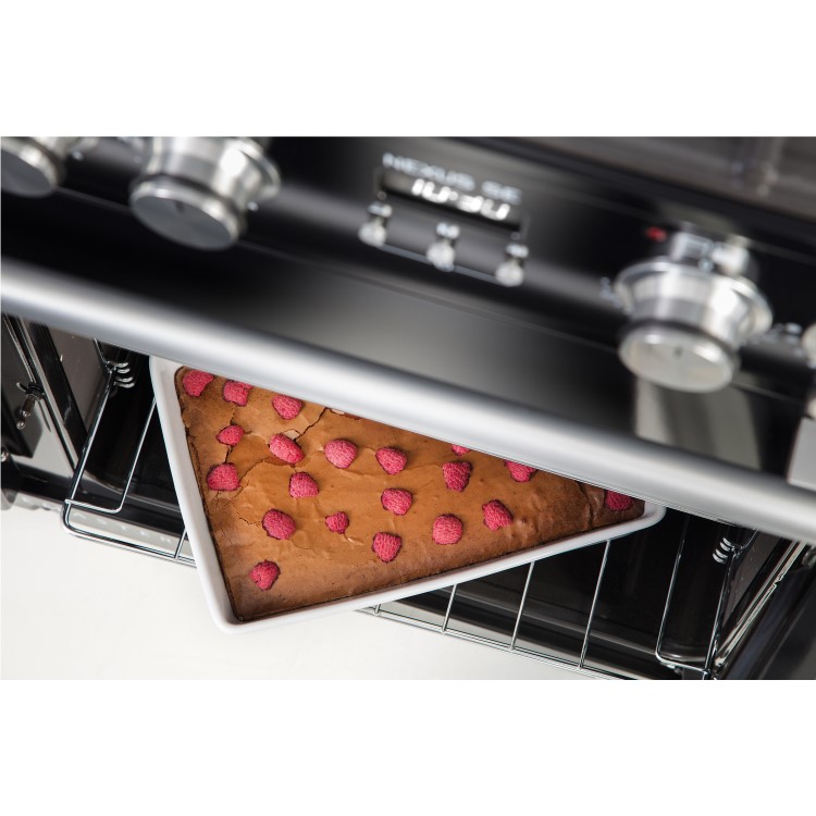 Rangemaster Nexus SE 110cm Dual Fuel Range Cooker - Stainless Steel & Chrome