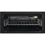 Zanussi 60cm Double Oven Electric Cooker with Induction Hob - Black