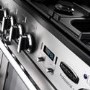 GRADE A2 - Rangemaster Professional Deluxe 100cm Dual Fuel Range Cooker - Black