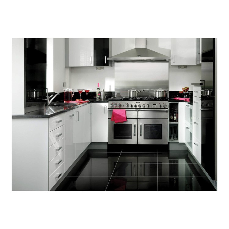 Rangemaster 97420 Excel 110cm Electric Range Cooker With Induction Hob - Stainless Steel