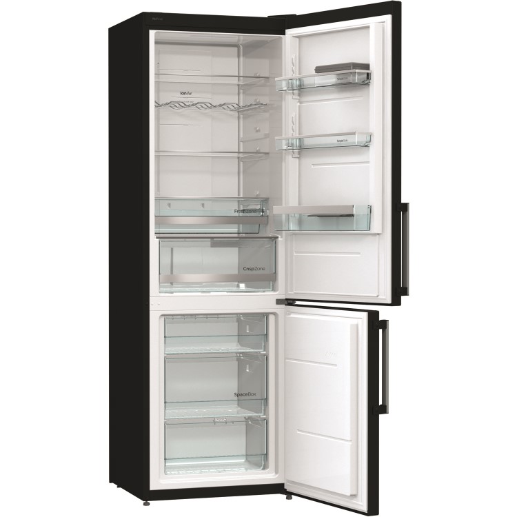 Gorenje NRK6192MBKUK Colour edition Frost Free Freestanding Fridge Freezer - 222L - 85L - 185cm - Bl