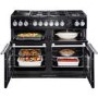 Rangemaster Nexus SE 110cm Dual Fuel Range Cooker - Stainless Steel & Chrome