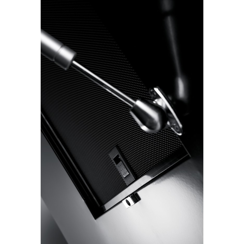 black angled cooker hood 80cm