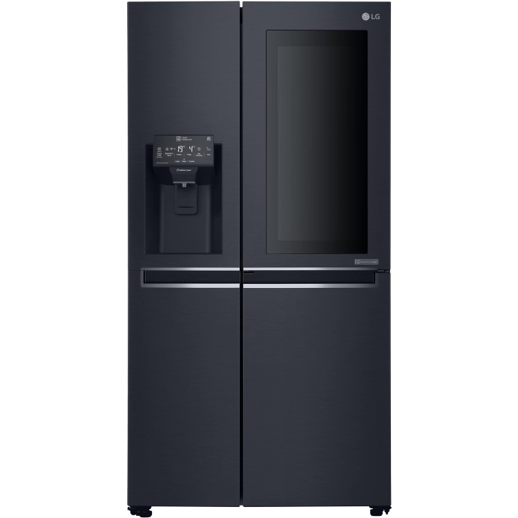 LG GSX961MCVZ InstaView Door-in-door Multi-door American Fridge Freezer With Ice & Water Dispenser -