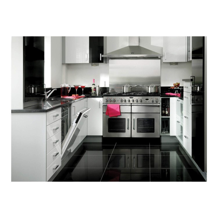 Rangemaster 97420 Excel 110cm Electric Range Cooker With Induction Hob - Stainless Steel