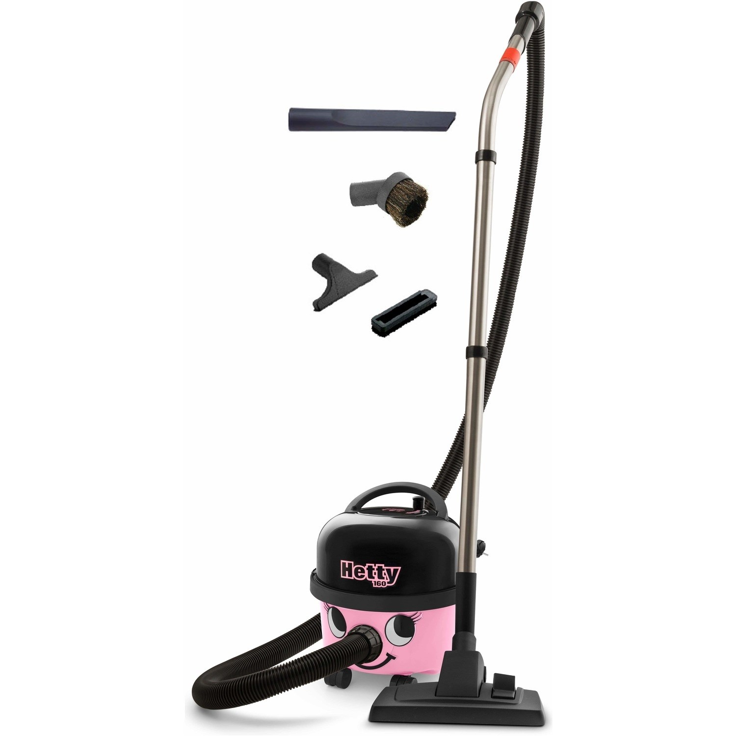 Numatic HET160 Hetty Bagged Vacuum Cleaner Pink Appliances Direct numatic-het160-hetty-bagged-vacuum-cleaner-pink-appliances-direct