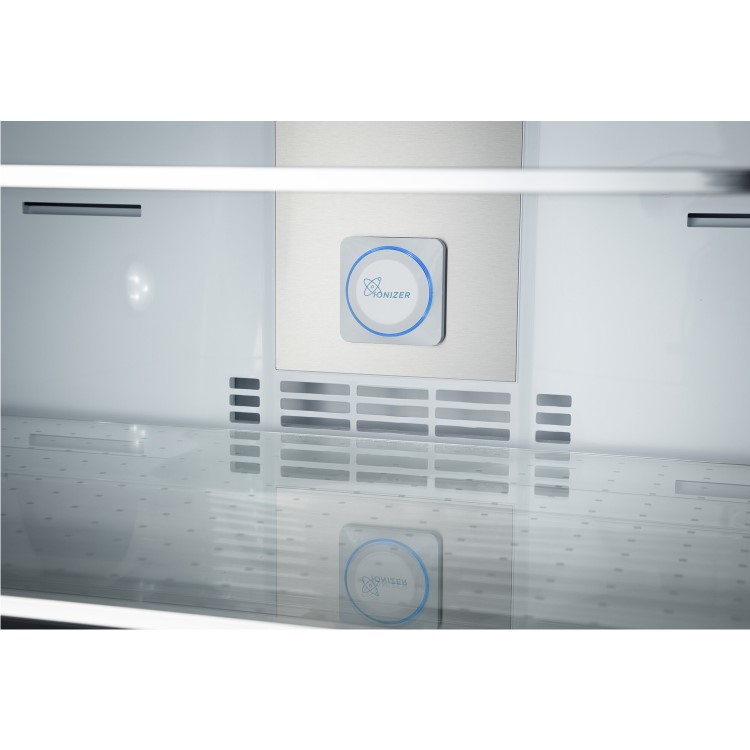 Rangemaster 608 Litre French Style American Fridge Freezer With RangeFresh  - Stainless Steel 