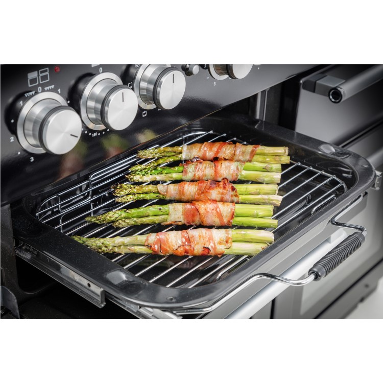 Rangemaster Nexus SE 110cm Dual Fuel Range Cooker - Stainless Steel & Chrome