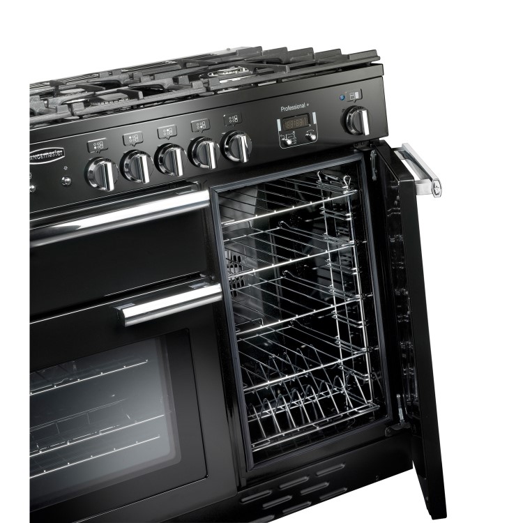 Rangemaster Professional Plus 90cm Electric Induction Range Cooker - Black