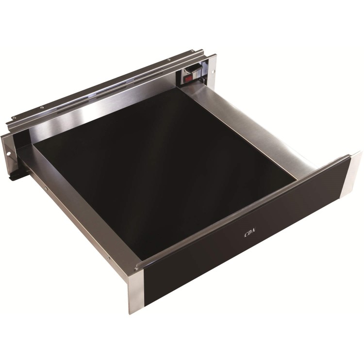 CDA VW150SS 6 Place Push Push Warming Drawer - Stainless Steel