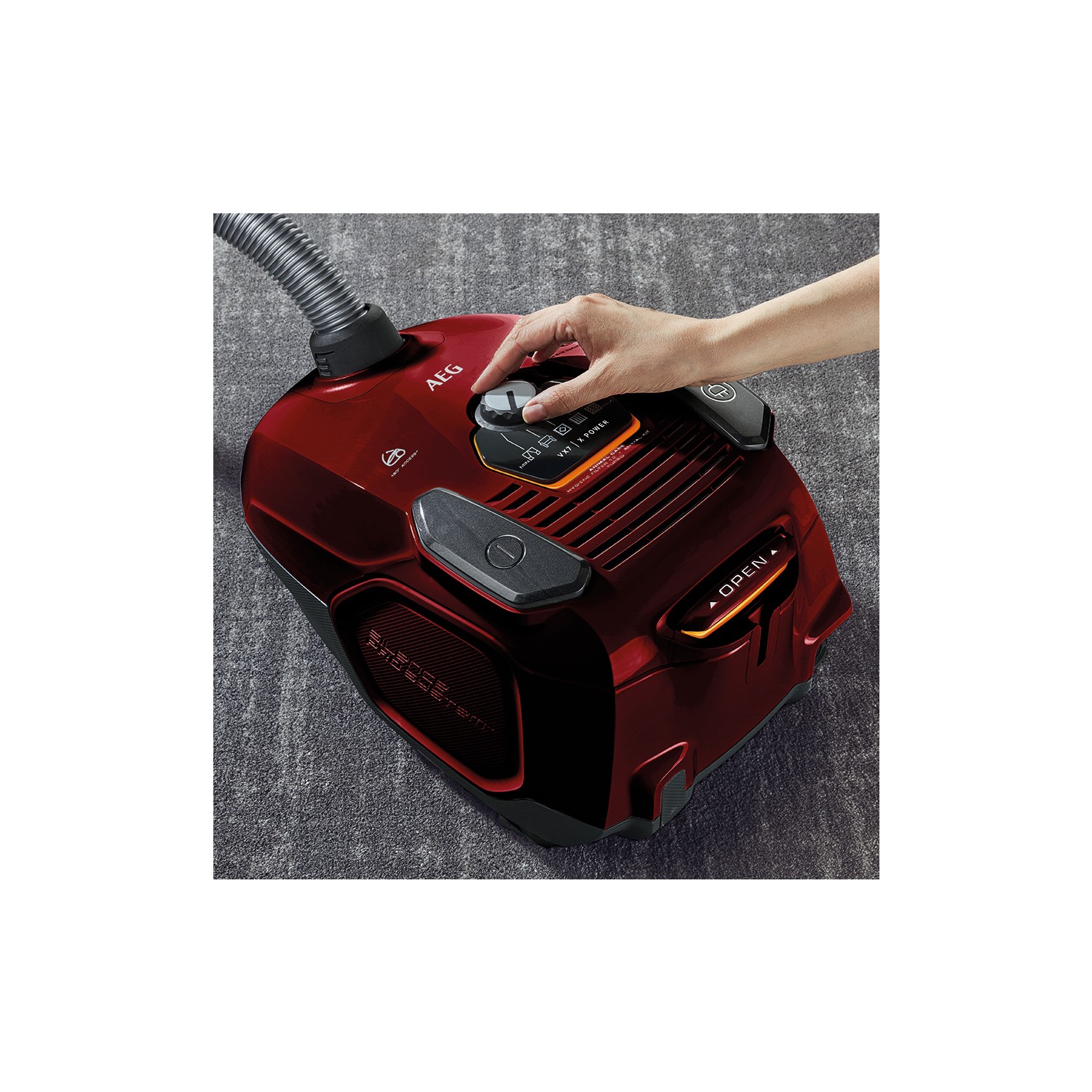Vakantie raken koffie AEG VX7-2-CR-A VX7 Bagged Cylinder Vacuum Cleaner - Chili Red | Appliances Direct Vakantie raken koffie AEG VX7-2-CR-A VX7 Bagged Cylinder Vacuum Cleaner - Chili Red | Appliances Direct