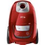 AEG VX8-4-CR-A VX8 Animal Bagged Cylinder Vacuum Cleaner With Anti-odour Dustbag - Chilli Red