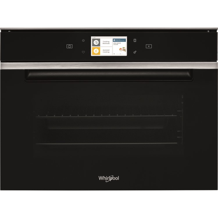 Whirlpool W11IOM14MS2H W Collection Touch Control Multifunction Single Oven With Vapour Clean - Black