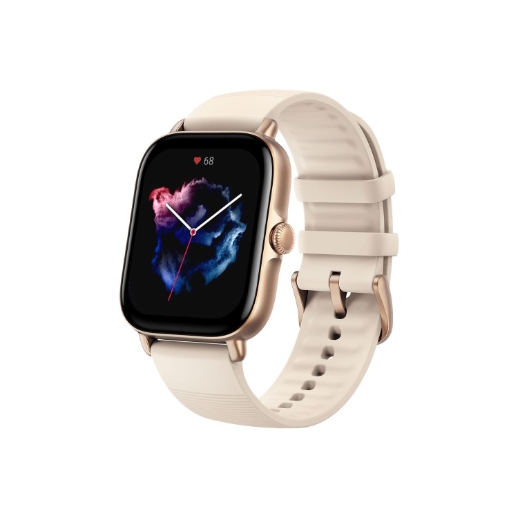Amazfit GTS 3 Smart Watch - Ivory White