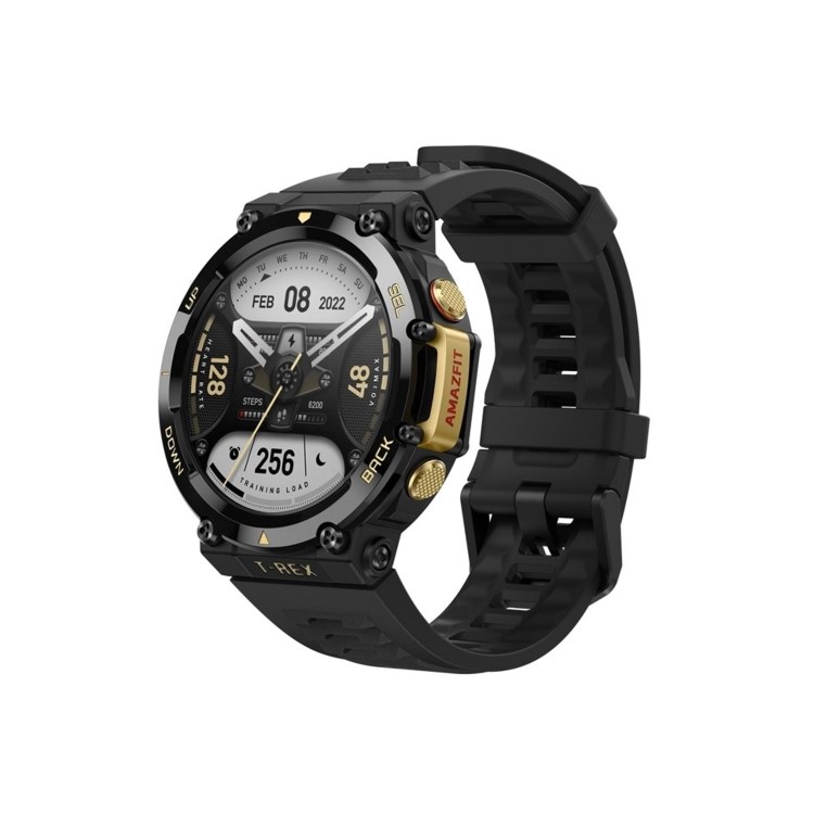 Amazfit T-Rex 2 Smart Watch - Astro Black & Gold