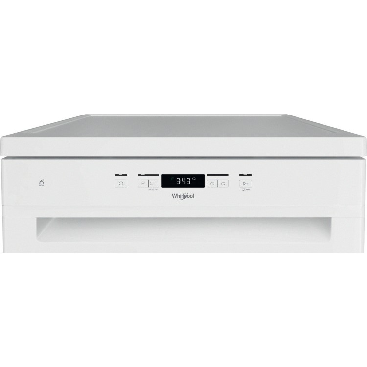 Refurbished Whirlpool 6th Sense W2FHD626UK 14 Place Freestanding Dishwasher White