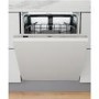 Whirlpool 6th Sense Integrated Dishwasher - Silver control panel