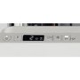 Whirlpool 6th Sense Integrated Dishwasher - Silver control panel