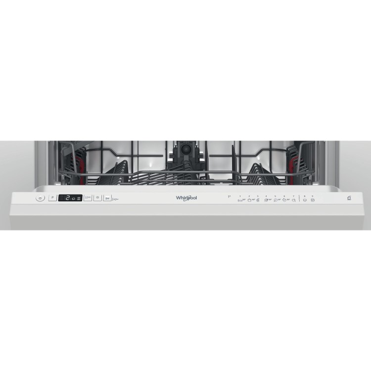 Whirlpool 6th Sense Integrated Dishwasher - White control panel