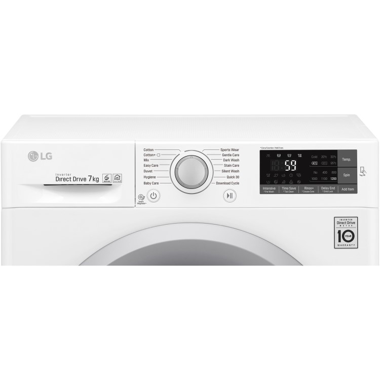 LG W3J5QN4WW 7kg 1200rpm Freestanding Washing Machine - White