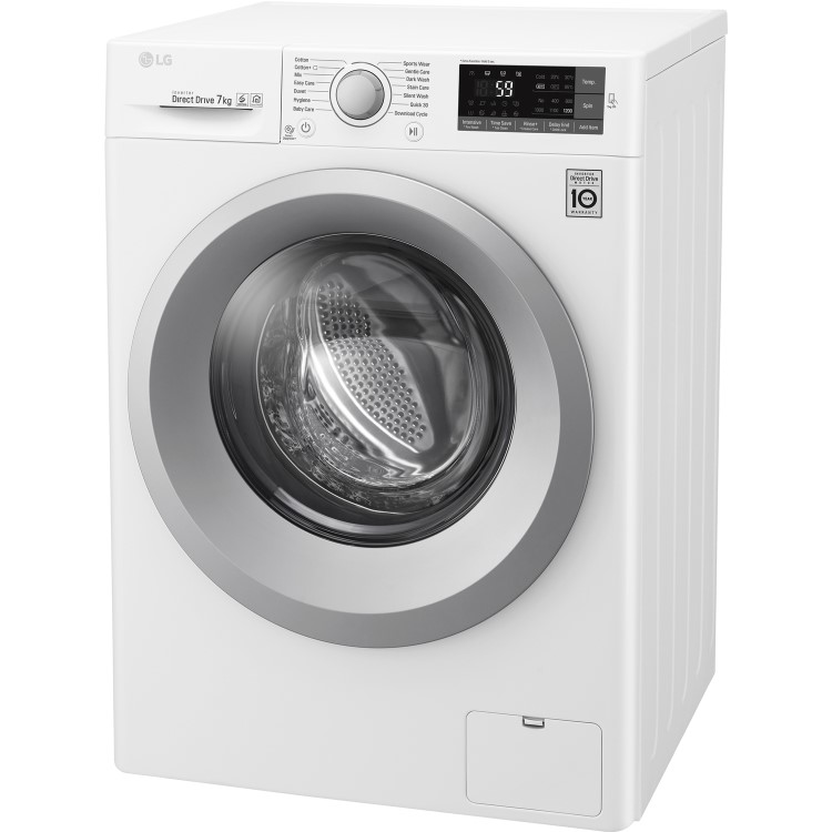 LG W3J5QN4WW 7kg 1200rpm Freestanding Washing Machine - White