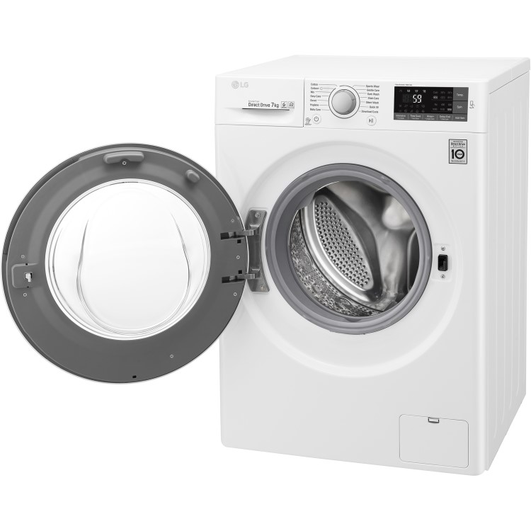LG W3J5QN4WW 7kg 1200rpm Freestanding Washing Machine - White