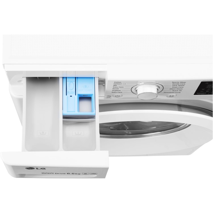 LG W3J5WN3W 6.5kg 1200rpm Freestanding Washing Machine - White