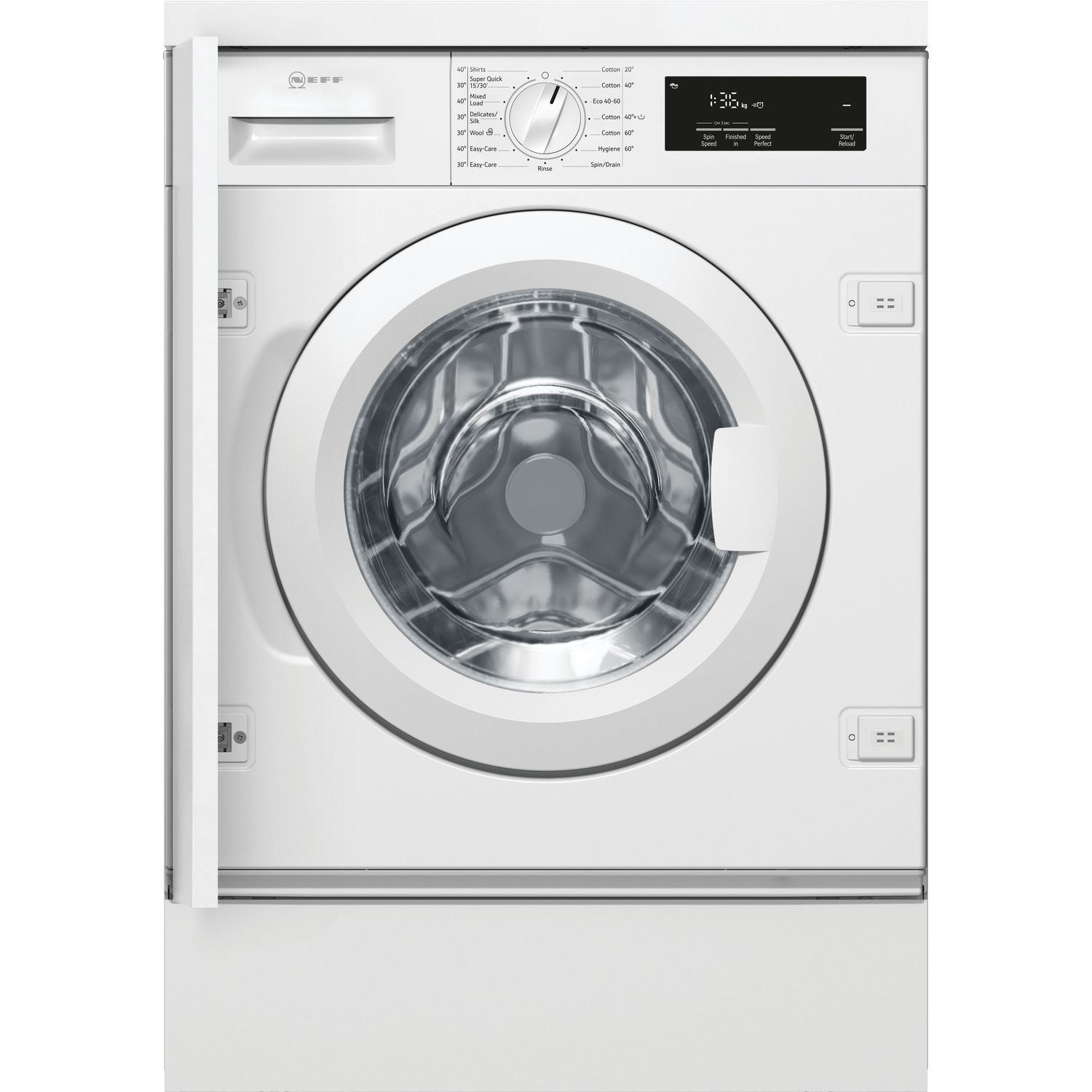 Neff Built In 1400Rpm Washing Machine 8Kg Light W543bx2gb - Image 6