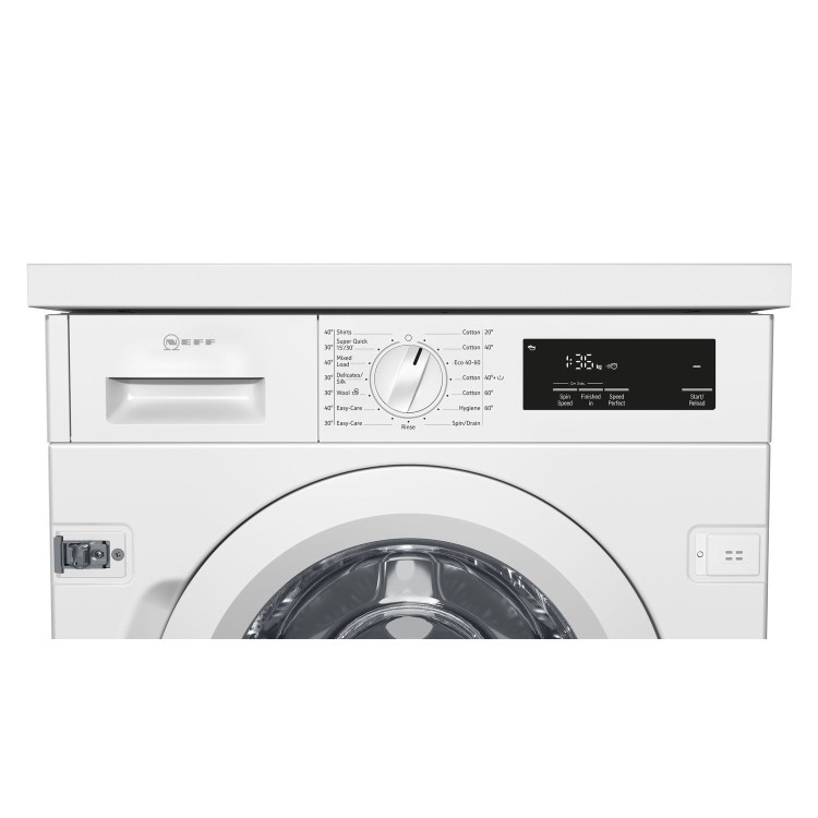 Refurbished Neff W543BX2GB Integrated 8KG 1400 Spin Washing Machine White